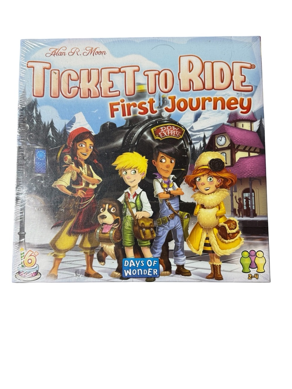 Ticket to Ride First Journey Board Game Days of Wonder New Sealed Kids Strategy